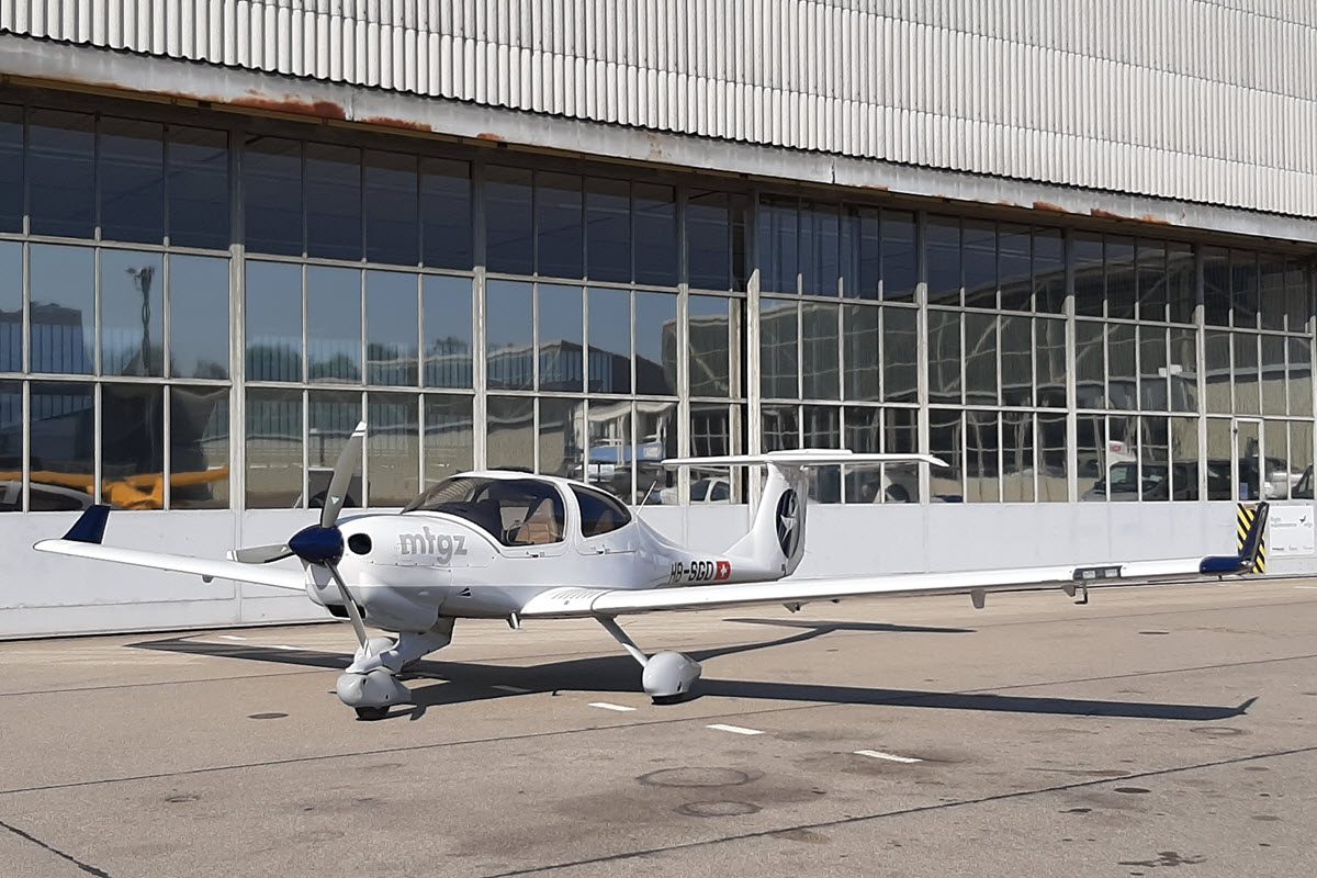 Diamond DA40 NG | Motorfluggruppe Zürich MFGZ